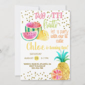 Uitnodiging voor 2de verjaardag van Two-tti frutti (Voorkant)