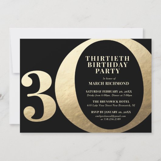 Uitnodiging voor 30e verfeestdag (Voorkant)