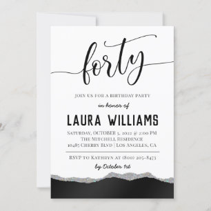 Uitnodiging voor 40e Script Word Birthday