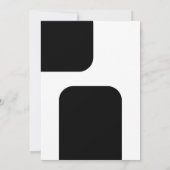 Uitnodiging voor 40e verjaardag vieren (Achterkant)