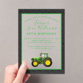 Uitnodiging voor 40e verjaardagsfeestje van de boe (Insitu (Draagbaar))