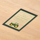 Uitnodiging voor 40e verjaardagsfeestje van de boe (Laagn)