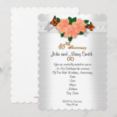 uitnodiging voor 45e trouwdag (Voorkant / Achterkant)