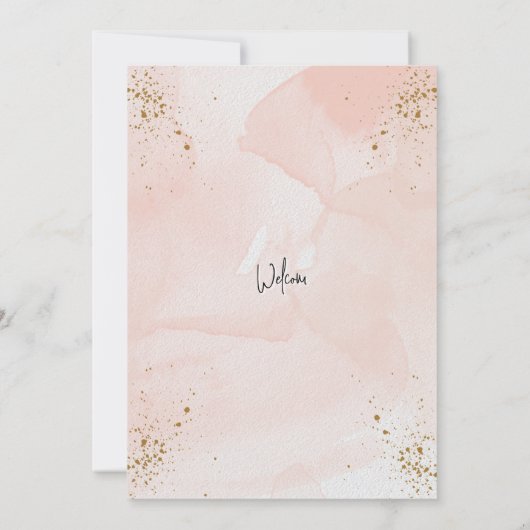 Uitnodiging voor 45e verjaardag (Achterkant)