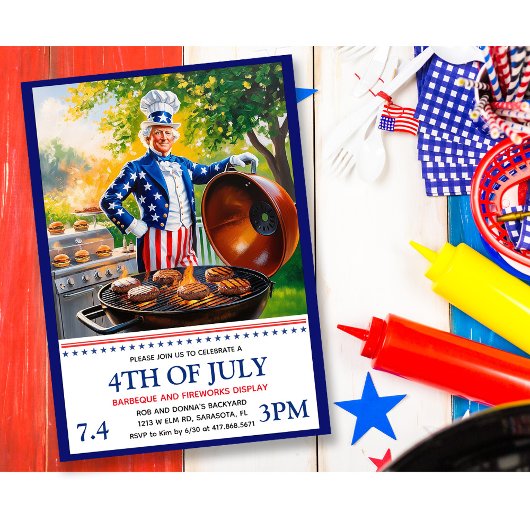 Uitnodiging voor 4 juli BBQ