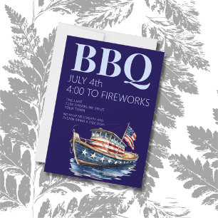 Uitnodiging voor 4 juli BBQ-feest