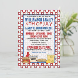 Uitnodiging voor 4 juli familiereünie