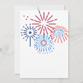 Uitnodiging voor 4 juli-feest (Achterkant)