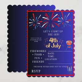 Uitnodiging voor 4 juli-feestje