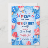 Uitnodiging voor 4 juli zomerfeest (Voorkant)