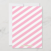 Uitnodiging voor 4e verjaardagsfeestje van prinses (Achterkant)