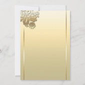 uitnodiging voor 50 gouden verjaardag (Achterkant)