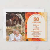Uitnodiging voor 50-jarig huwelijksfeest in de sti (Voorkant)
