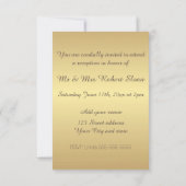 Uitnodiging voor 50-jarig huwelijksjubileum (Achterkant)