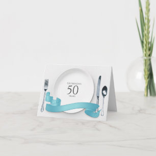 Uitnodiging voor 50-jarig huwelijksjubileum diner