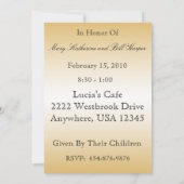 Uitnodiging voor 50-jarig jubileumfeest (Achterkant)