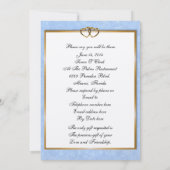 Uitnodiging voor 50-jarig jubileumfeest voor ouder (Achterkant)