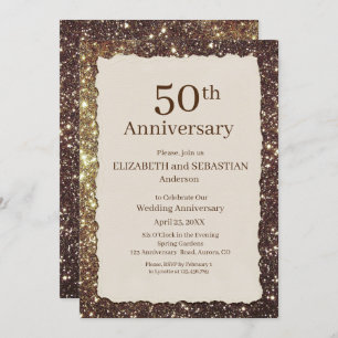 Uitnodiging voor 50e bruiloft Jubileum