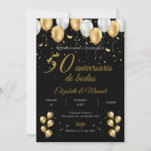 uitnodiging voor 50e verjaardag (Voorkant)