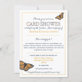 Uitnodiging voor 50e verjaardag kaartenshowersopro