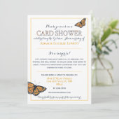 Uitnodiging voor 50e verjaardag kaartenshowersverz (Staand voorkant)