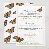 Uitnodiging voor 50e verjaardag kaartenshowersverz (Voorkant / Achterkant)