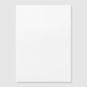 Uitnodiging voor 5 x 7 inch magnetische Kaart