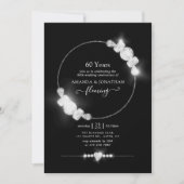 Uitnodiging voor 60e diamanten bruiloft feest (Voorkant)