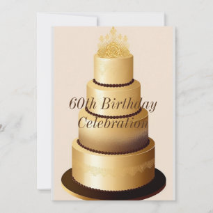 Uitnodiging voor 60e verjaardag