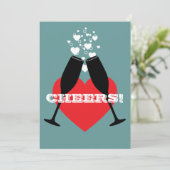 Uitnodiging voor 75-jarig huwelijksjubileum - Proo (Staand voorkant)