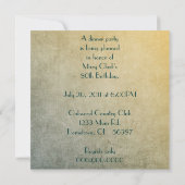 Uitnodiging voor 80e verjaardag (Achterkant)