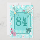 uitnodiging voor 84e verjaardag (Voorkant)