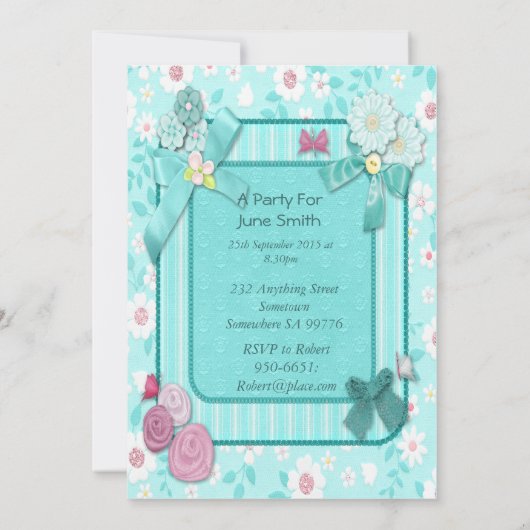 uitnodiging voor 87e verjaardag (Achterkant)