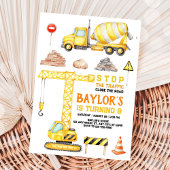 Uitnodiging voor 8ste verjaardag constructie