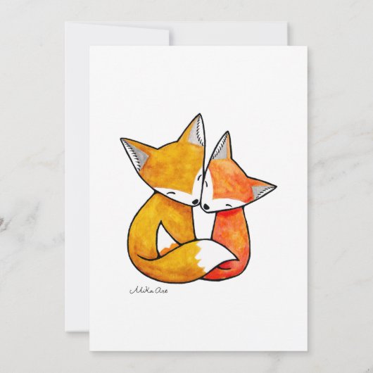 Uitnodiging voor aangepaste weddenschappen op woen (Achterkant)