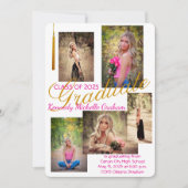 Uitnodiging voor aankondiging afstuderen (Voorkant)