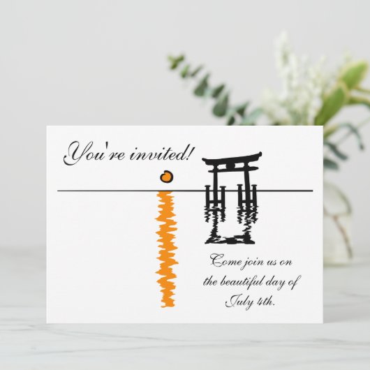 Uitnodiging voor aardeweddenschappen (Staand voorkant)