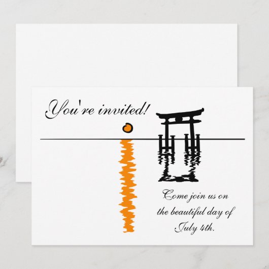 Uitnodiging voor aardeweddenschappen (Voorkant / Achterkant)