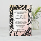 Uitnodiging voor Abstracte huwelijk (Staand voorkant)