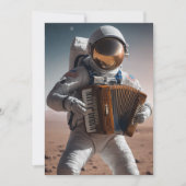 uitnodiging voor accordeonastronaut (Voorkant)