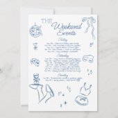 Uitnodiging voor activiteitenschema vrijgezellenfe (Achterkant)