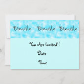 Uitnodiging voor ademhaling (Voorkant)