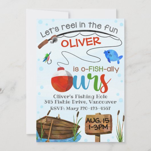 Uitnodiging voor adoptie, Geviste adoptie Uitnodig (Voorkant)