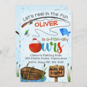 Uitnodiging voor adoptie, Geviste adoptie Uitnodig (Voorkant / Achterkant)