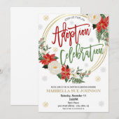 Uitnodiging voor adoptiefeest (Voorkant / Achterkant)