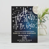 Uitnodiging voor adoptiefeest (Staand voorkant)