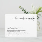 Uitnodiging voor adoptietoeslag (voor ouder kind) (Staand voorkant)