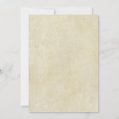 Uitnodiging voor Adventure  Bridal Shower (Achterkant)