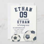 Uitnodiging voor afdrukbaar Football (Voorkant)