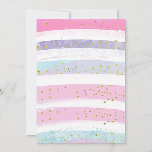 Uitnodiging voor Afrikaans-Amerikaanse Baby shower (Achterkant)